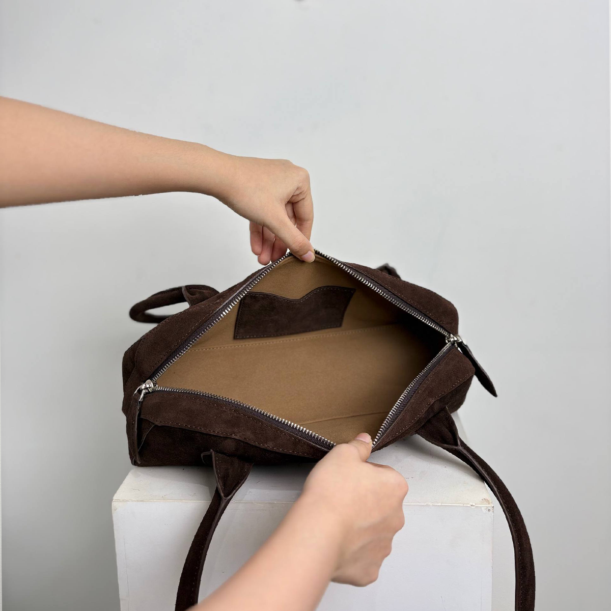 faransa suede dark brown