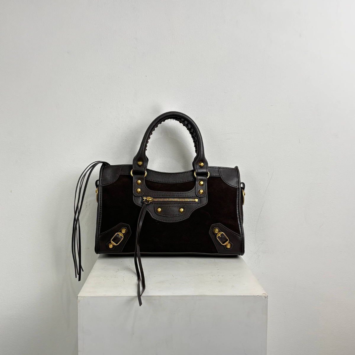 KHOTA SUEDE DARK BROWN 11