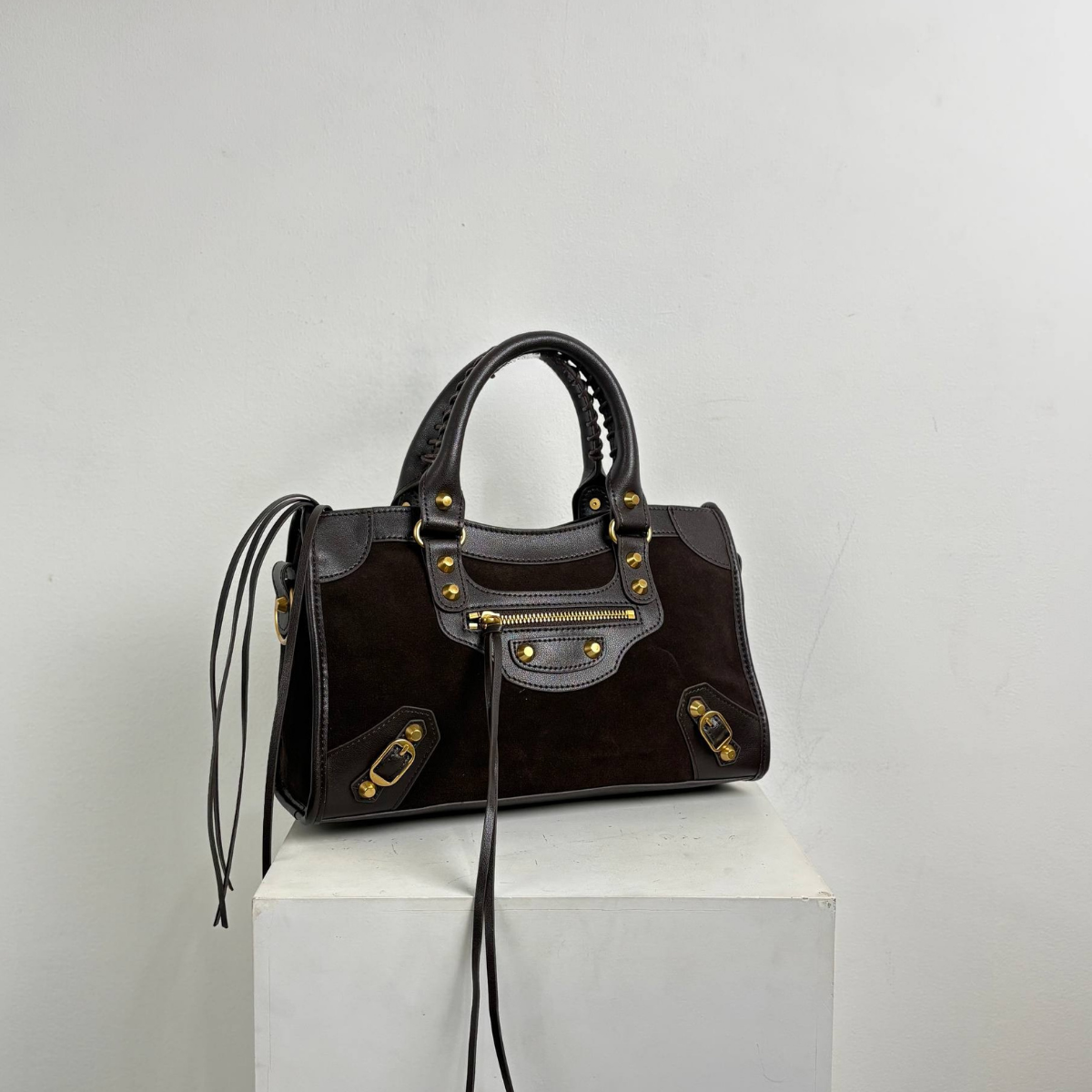 KHOTA SUEDE DARK BROWN 12