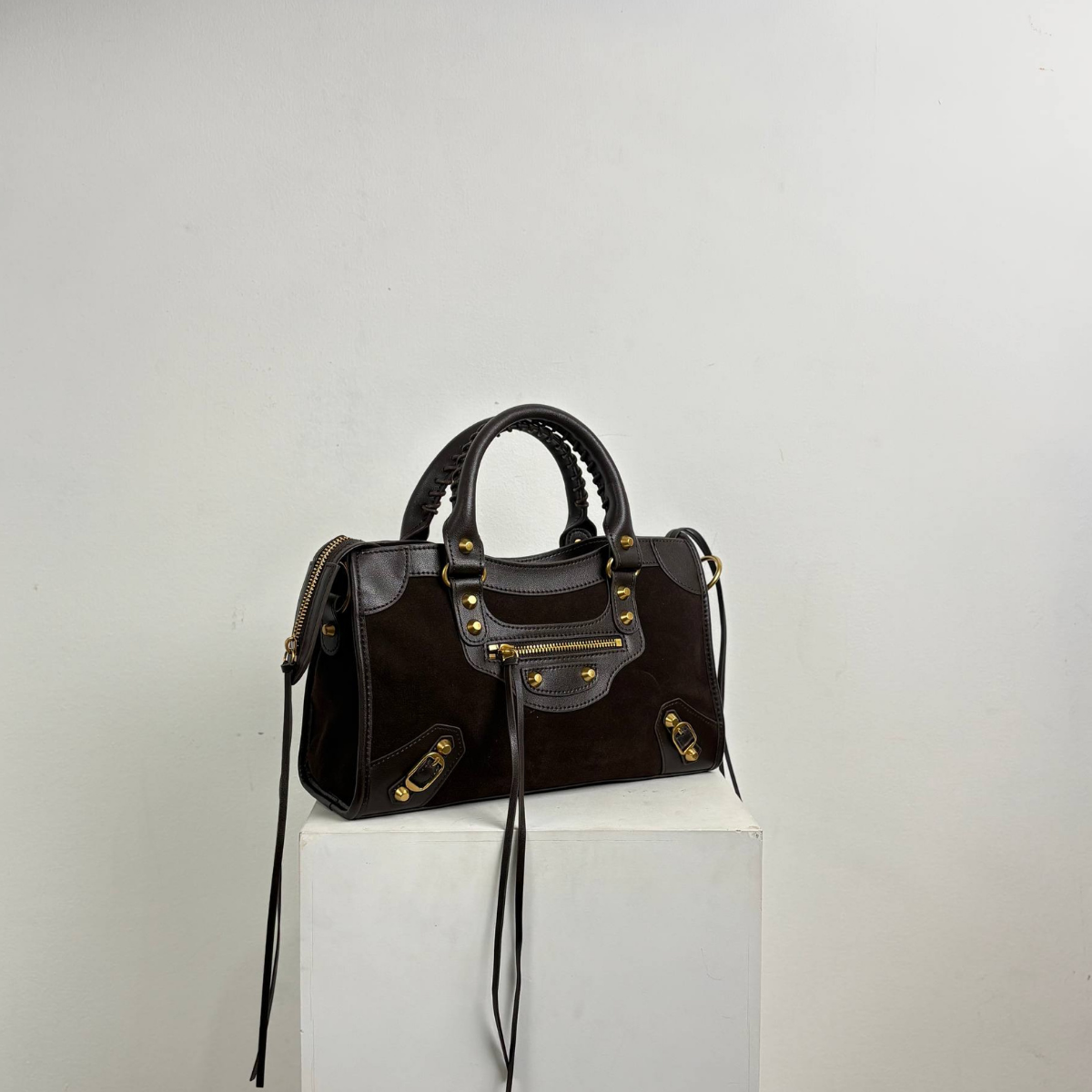 KHOTA SUEDE DARK BROWN 2