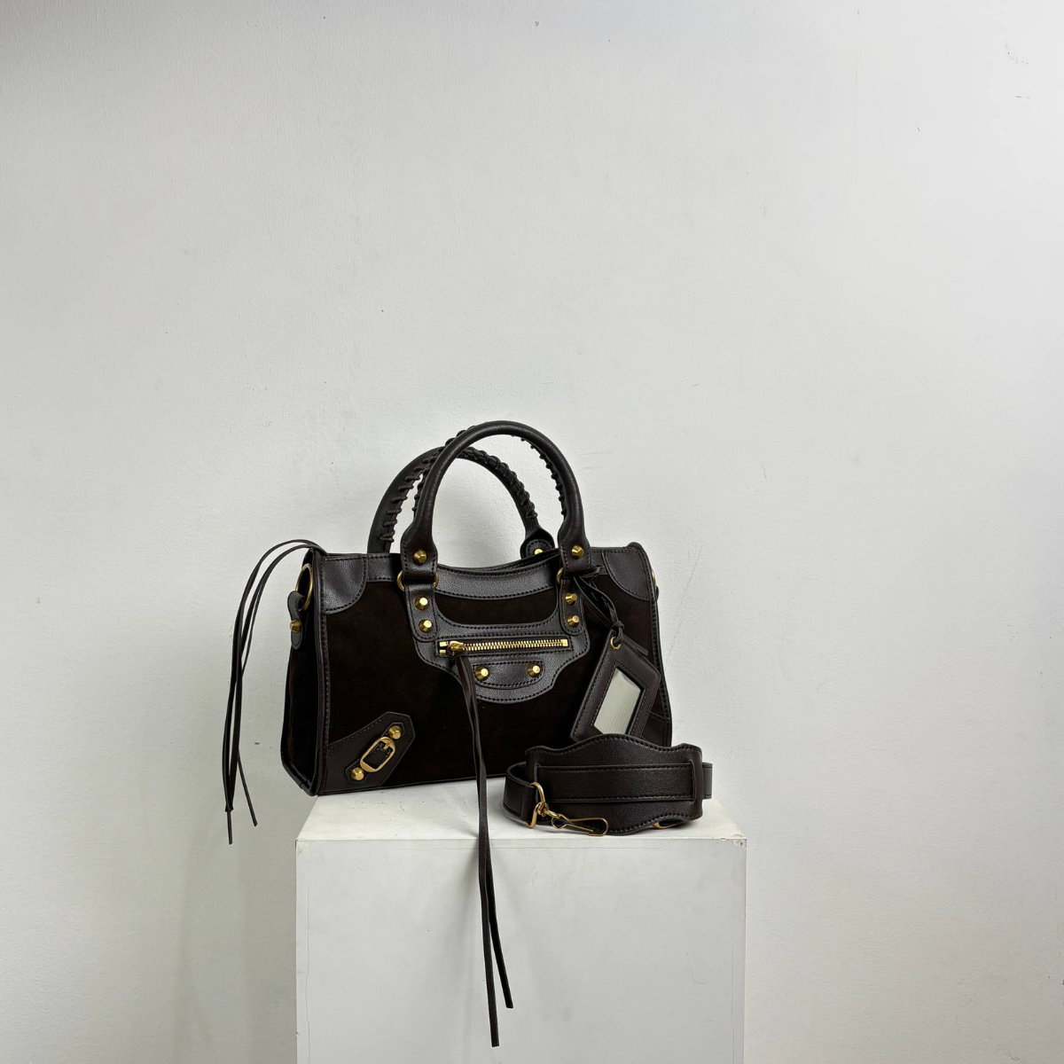 KHOTA SUEDE DARK BROWN 3