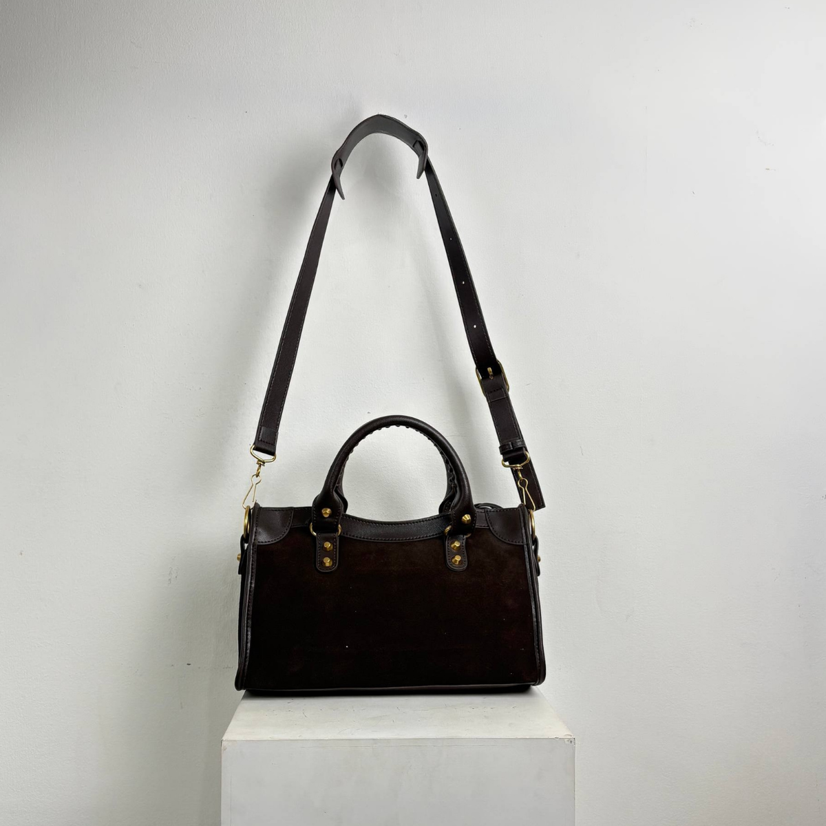 KHOTA SUEDE DARK BROWN 4