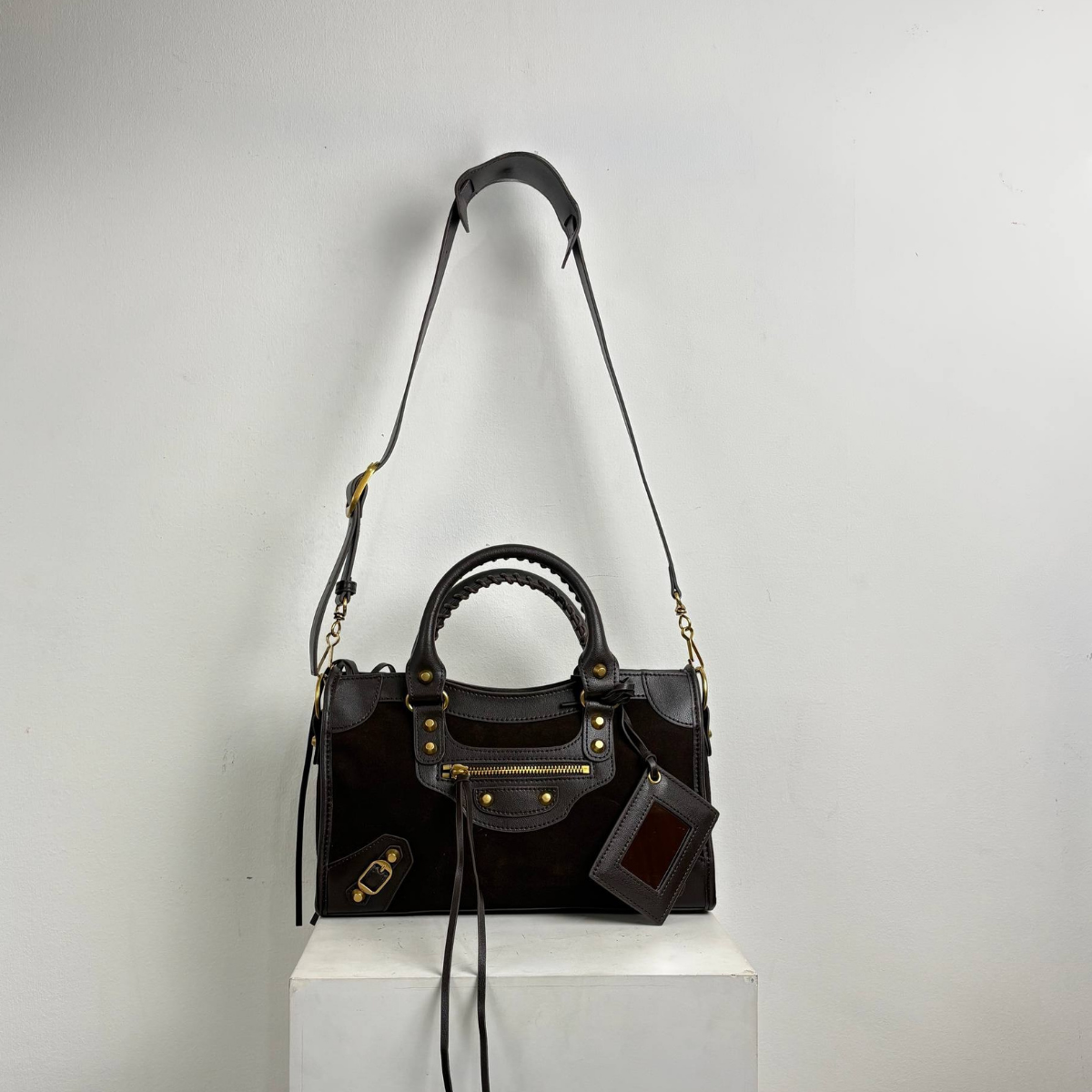KHOTA SUEDE DARK BROWN 5