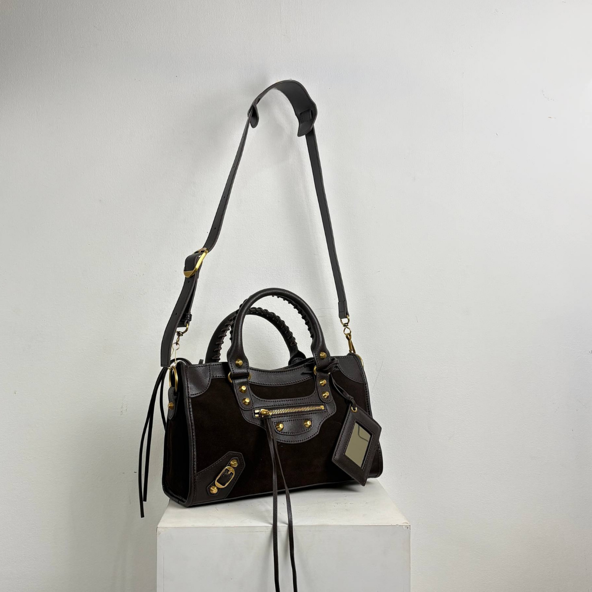 KHOTA SUEDE DARK BROWN 6