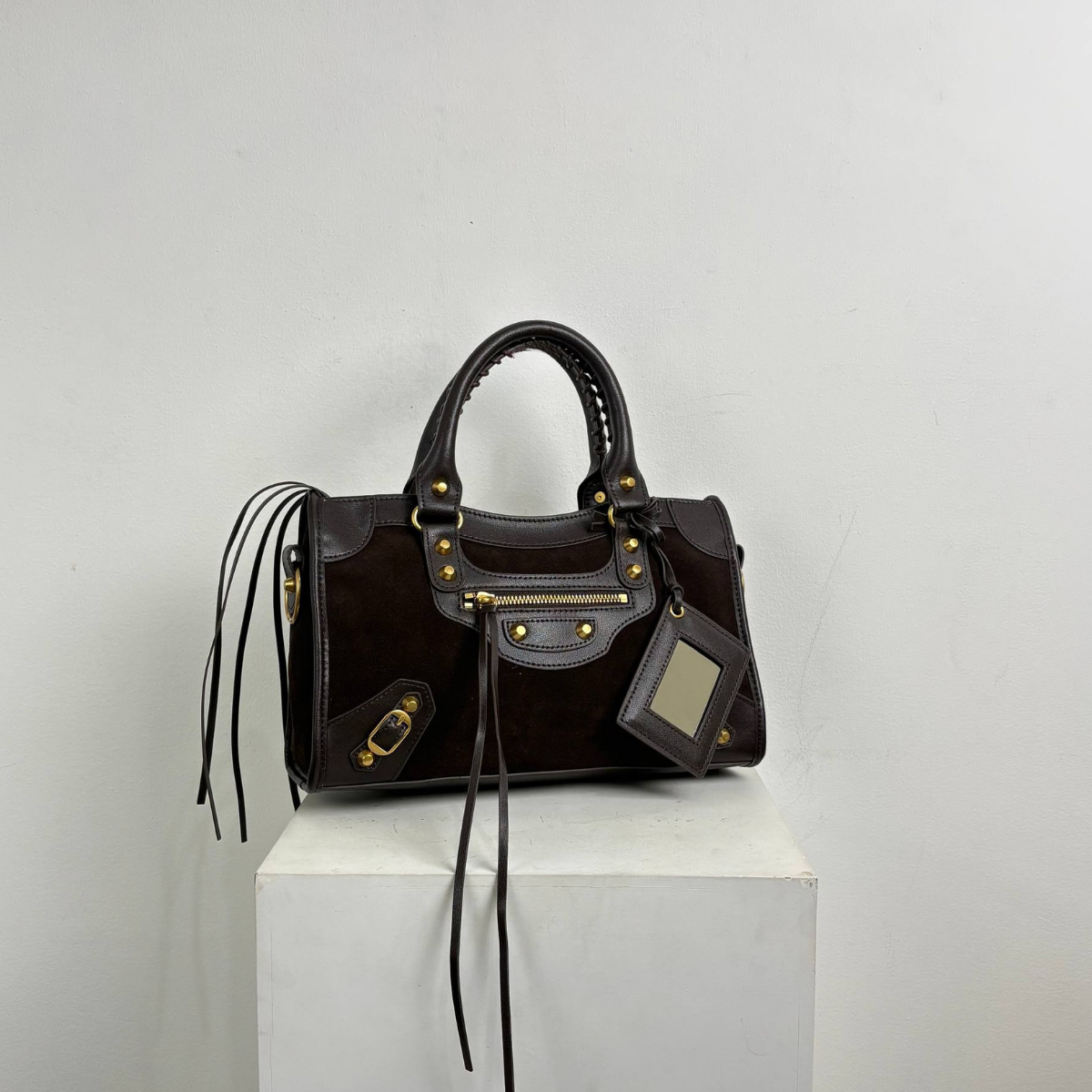 KHOTA SUEDE DARK BROWN 7