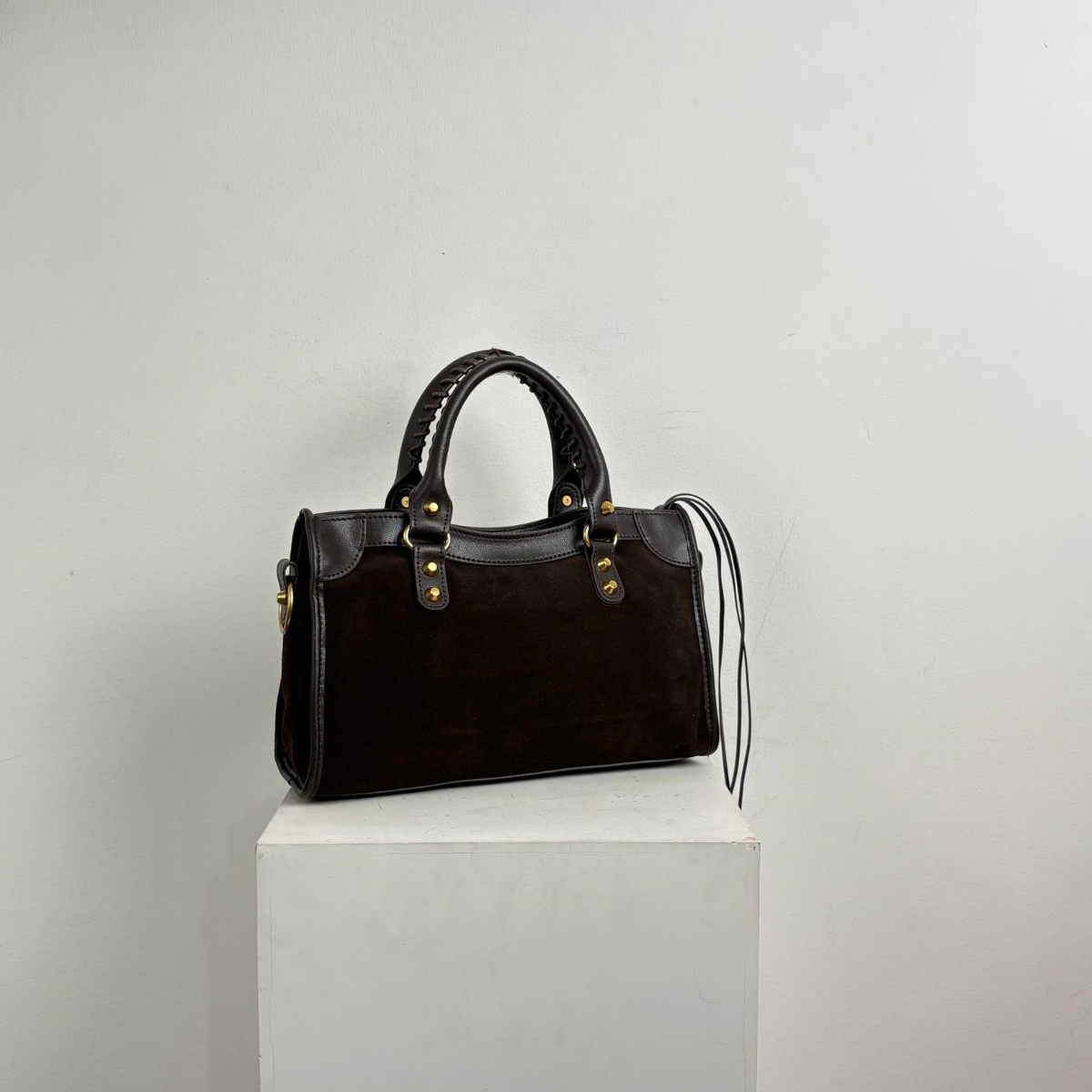 KHOTA SUEDE DARK BROWN 9