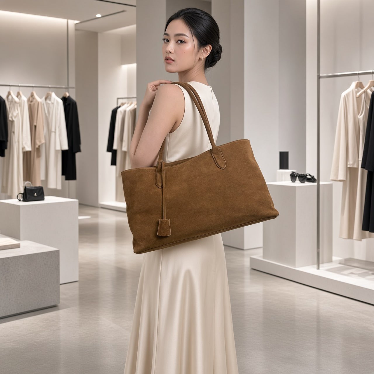 MARDANI SUEDE CARAMEL