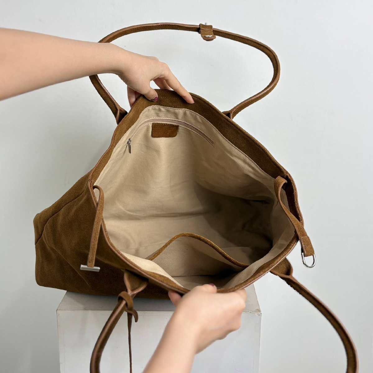 MARDANI SUEDE CARAMEL