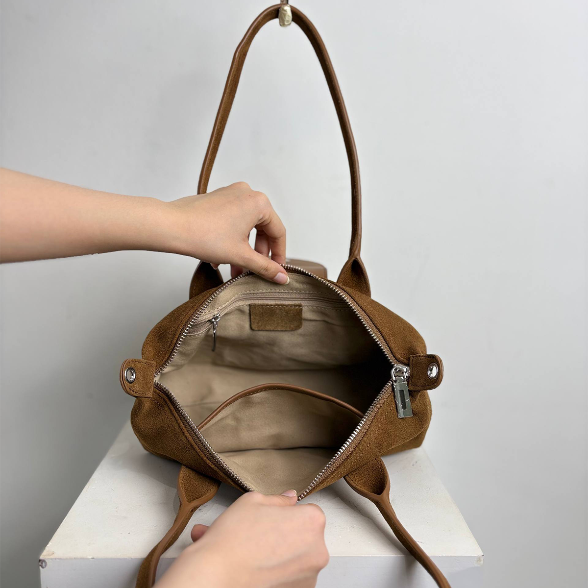 CORA SUEDE CARAMEL